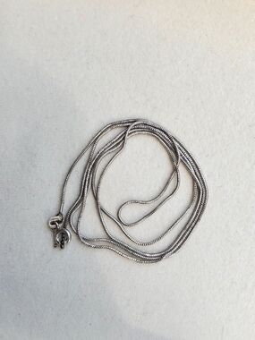 Italian Sterling Silver Snake Chain Necklace